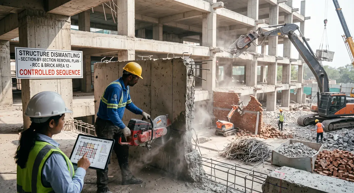 Building Dismantling — Full Section